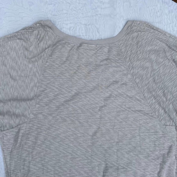 Lucy & Laurel Women's Pale Gray Slubknit Dolman 3/4 Sleeve Slouch top Size 3X - Picture 8 of 10